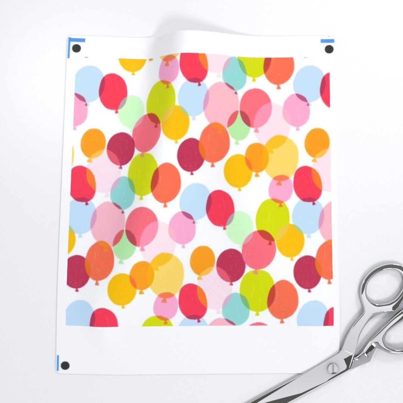 Bright Balloons Birthday Party Colorful Happy Orange Red Pink Custom Removable Wallpaper by Spoonflower Peel & Stick Wallpaper 2FT Wide